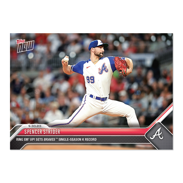 2023 Topps Now #945 Spencer Strider