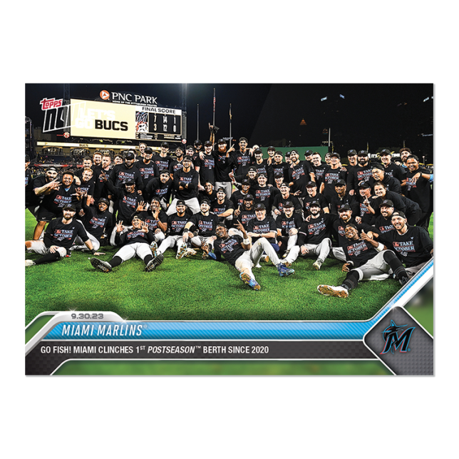 2023 Topps Now #947 Miami Marlins