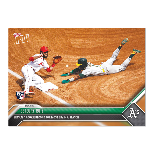2023 Topps Now #950 Esteury Ruiz