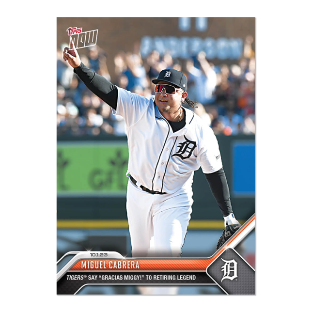 2023 Topps Now #952 Miguel Cabrera