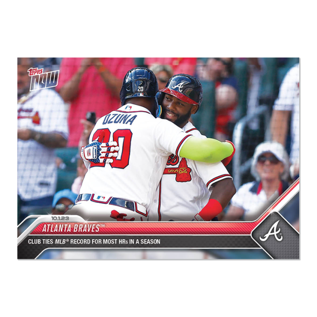 2023 Topps Now #956 Atlanta Braves