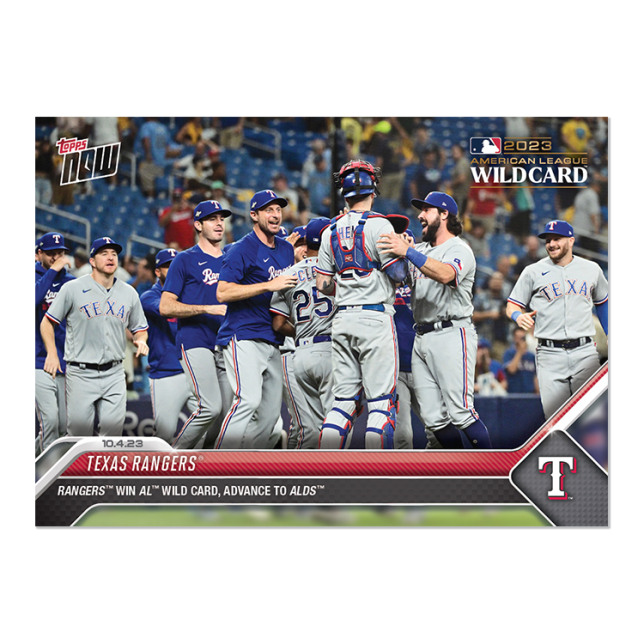 2023 Topps Now #965 Texas Rangers