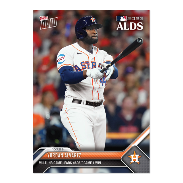 2023 Topps Now #973 Yordan Alvarez
