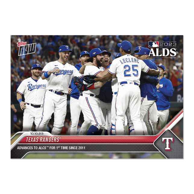 2023 Topps Now #991 Texas Rangers