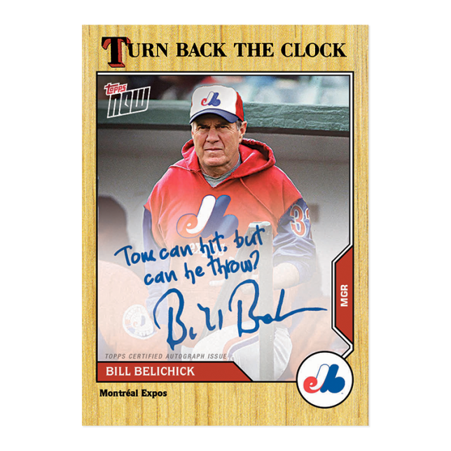 2023 Topps Now #BB1 Bill Belichick
