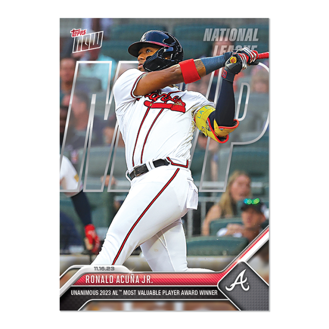 2023 Topps Now #OS17 Ronald Acuña Jr.