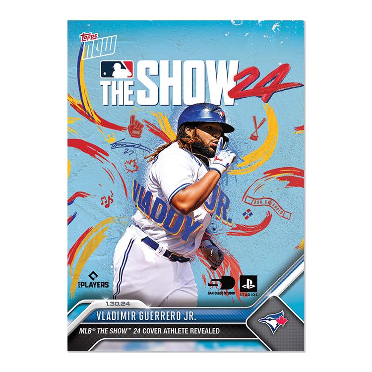 2023 Topps Now #OS-28 Vladimir Guerrero Jr. The Show