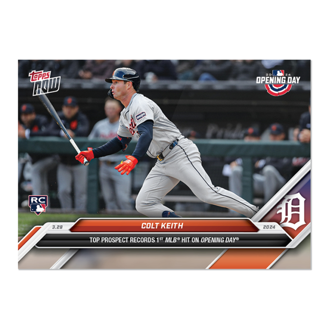 2024 Topps Now #10 Colt Keith