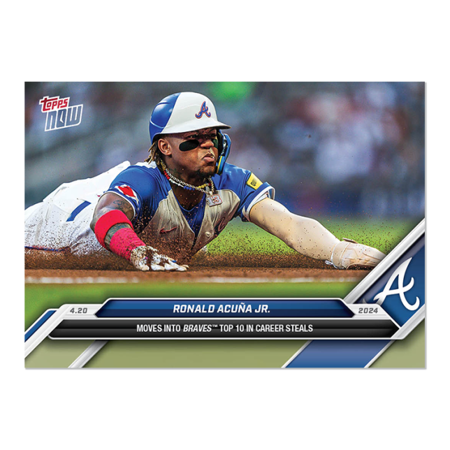 2024 Topps Now #103 Ronald Acuna Jr.
