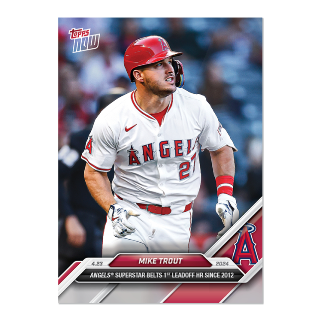 2024 Topps Now #115 Mike Trout