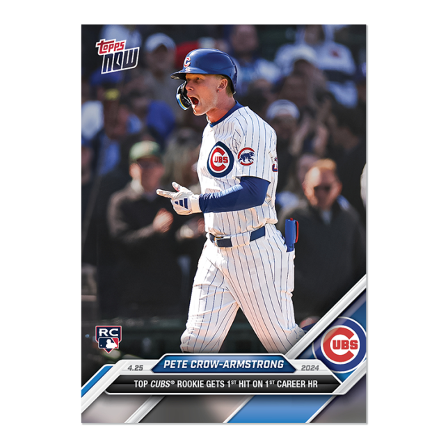 2024 Topps Now #118 Pete Crow-Armstrong