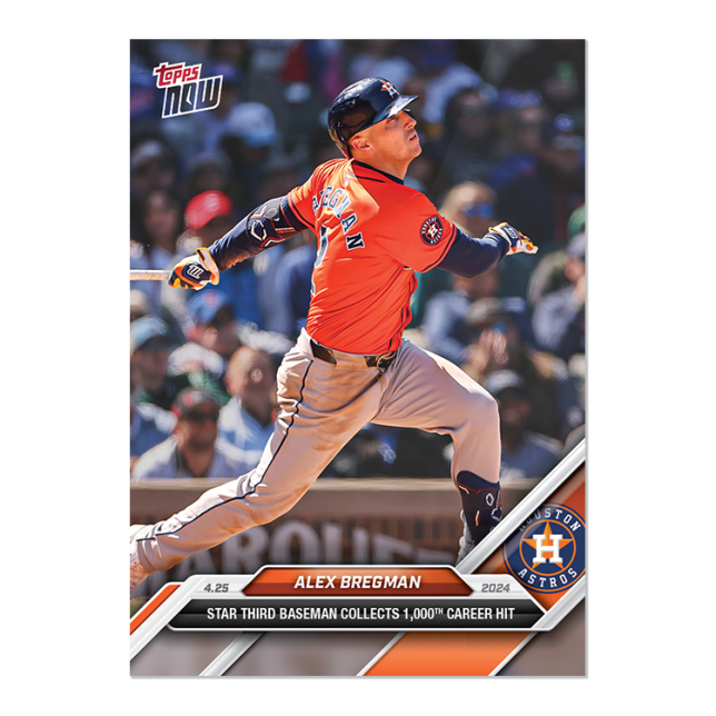 2024 Topps Now #119 Alex Bregman