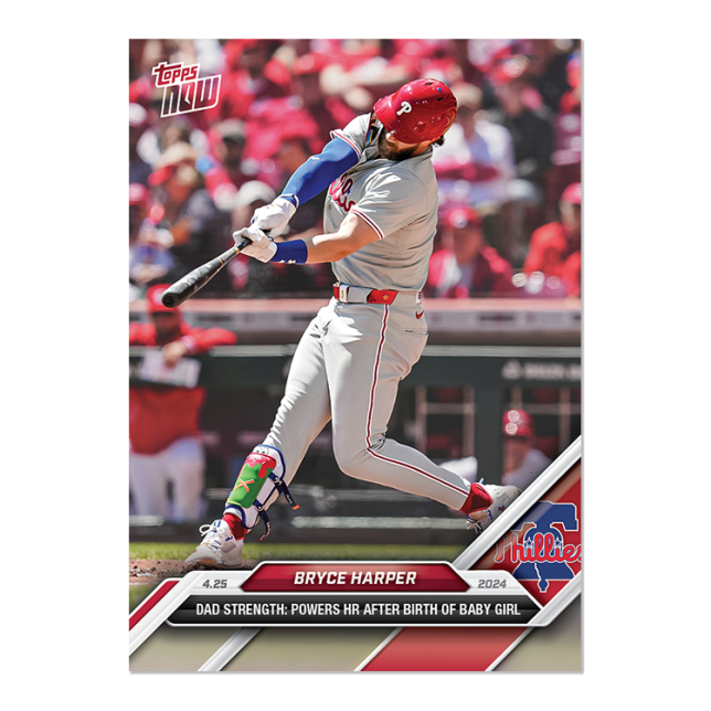 2024 Topps Now #120 Bryce Harper