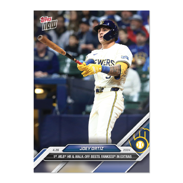 2024 Topps Now #122 Joey Ortiz