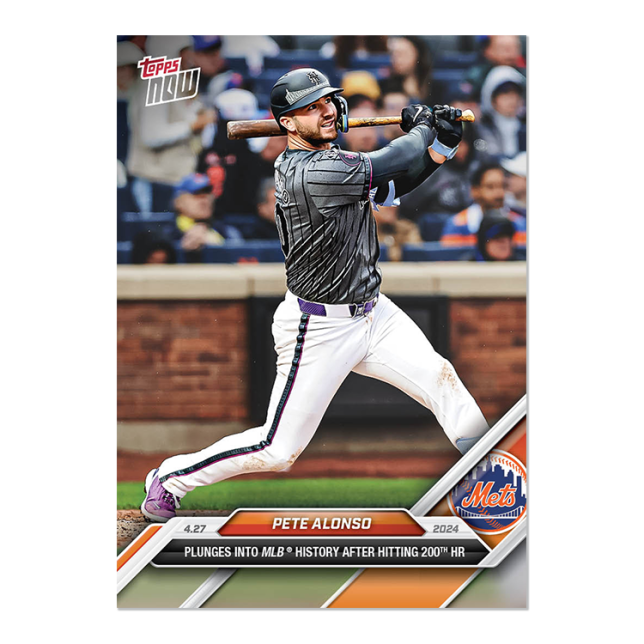 2024 Topps Now #126 Pete Alonso