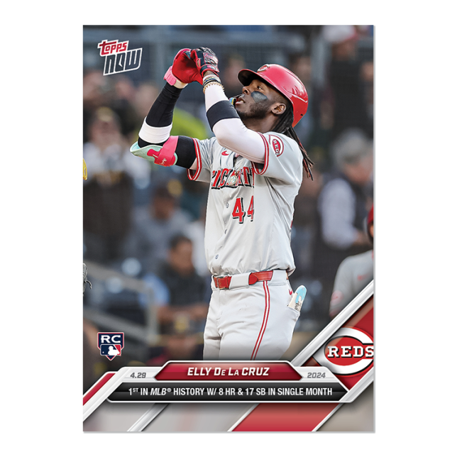 2024 Topps Now #135 Elly De La Cruz
