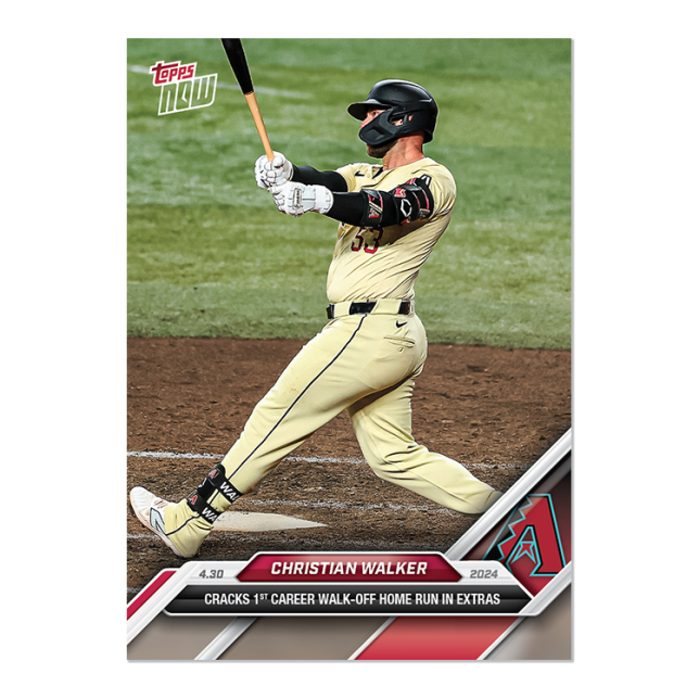2024 Topps Now #139 Christian Walker
