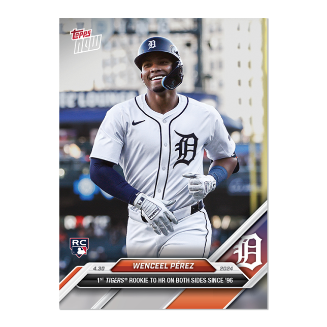 2024 Topps Now #141 Wenceel Pérez