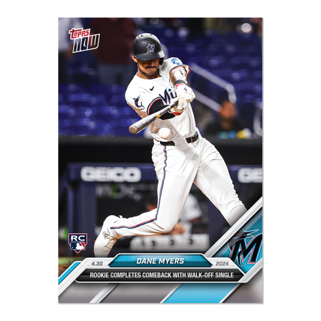 2024 Topps Now #144 Dane Myers