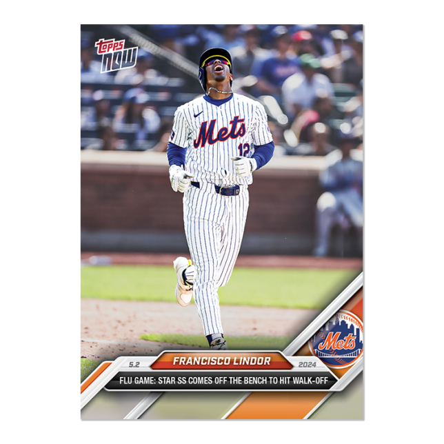 2024 Topps Now #149 Fransico Lindor