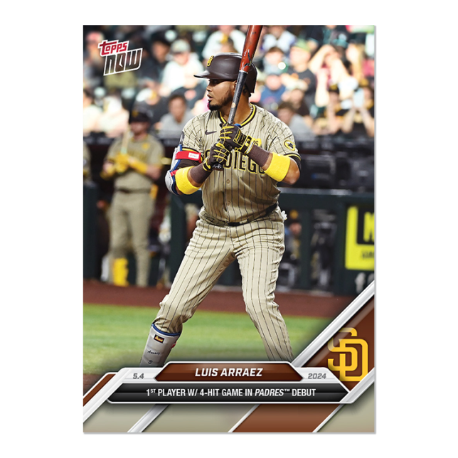 2024 Topps Now #154 Luis Arraez