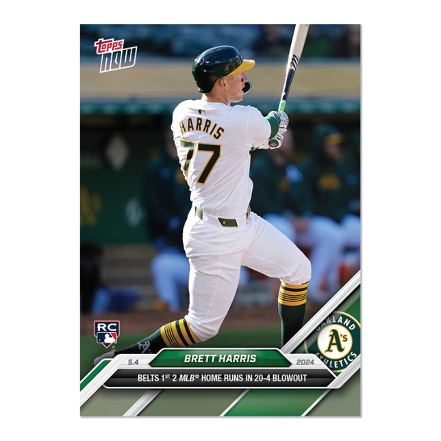 2024 Topps Now #156 Brett Harris