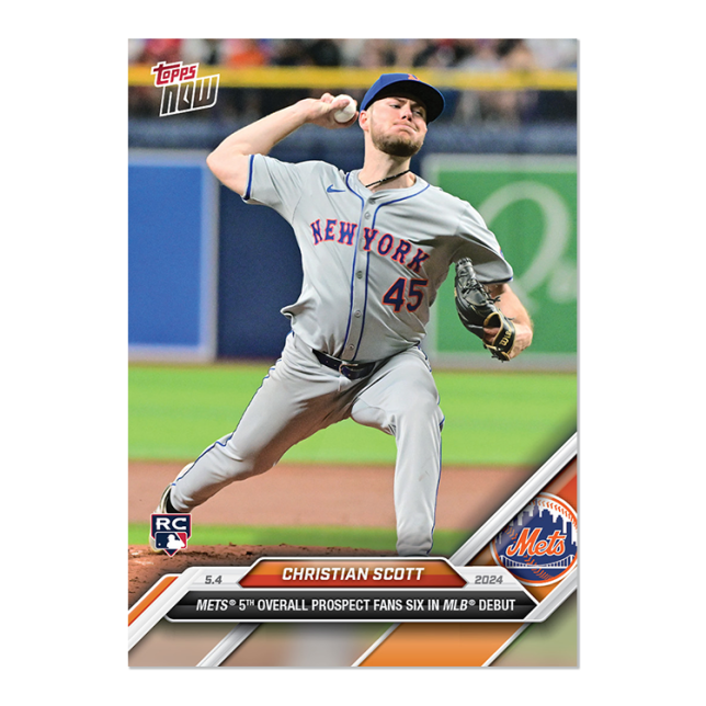 2024 Topps Now #159 Christian Scott