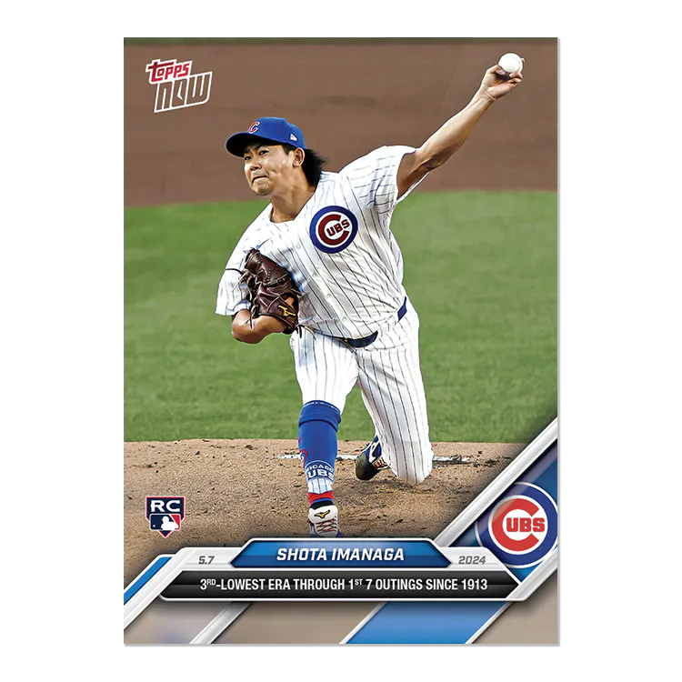 2024 Topps Now #165 Shota Imanaga