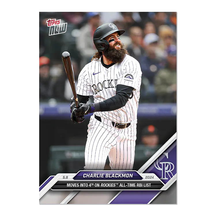 2024 Topps Now #171 Charlie Blackmon