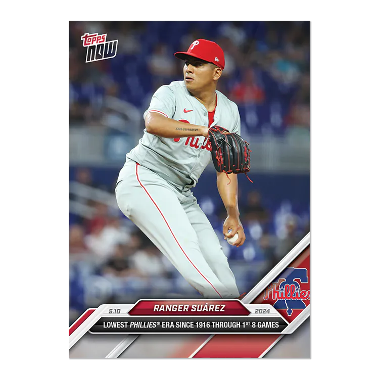 2024 Topps Now #175 Ranger Suárez