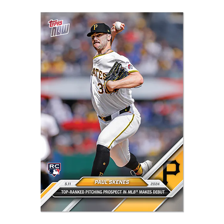 2024 Topps Now #179 Paul Skenes