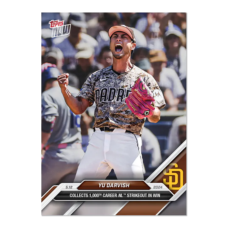 2024 Topps Now #183 Yu Darvish