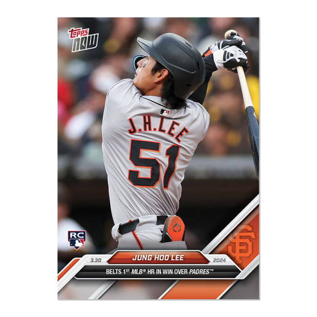 2024 Topps Now #19 Jung Hoo Lee