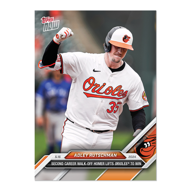 2024 Topps Now #195 Adley Rutschman