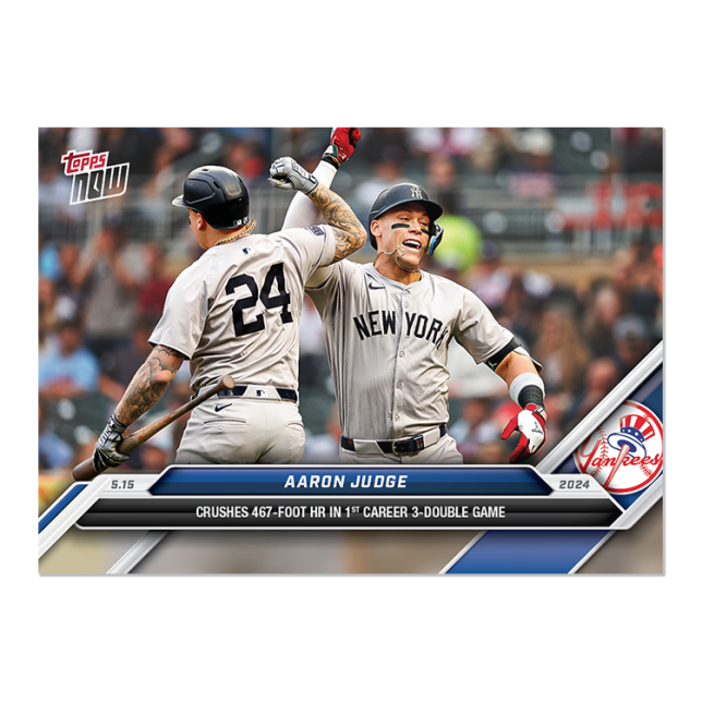 2024 Topps Now #197 Aaron Judge