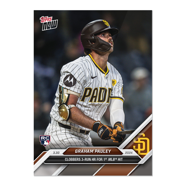 2024 Topps Now #20 Graham Pauley