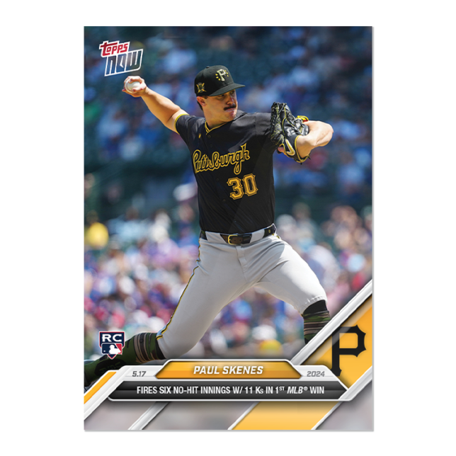 2024 Topps Now #201 Paul Skenes