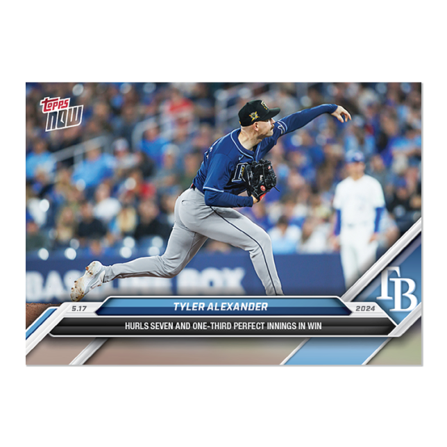 2024 Topps Now #204 Tyler Alexander