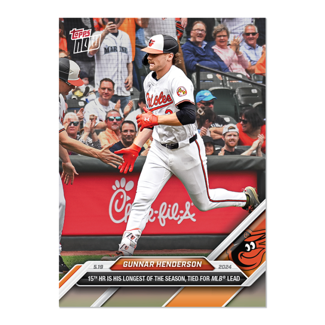 2024 Topps Now #211 Gunnar Henderson
