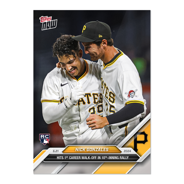 2024 Topps Now #216 Nick Gonzales