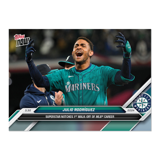 2024 Topps Now #22 Julio Rodríguez