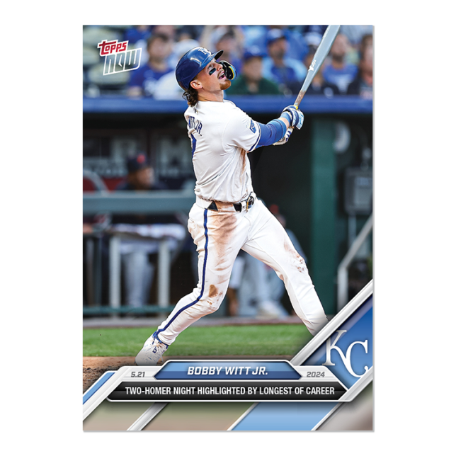 2024 Topps Now #220 Bobby Witt Jr.