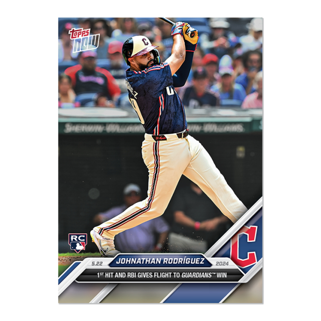 2024 Topps Now #222 Johnathan Rodriguez