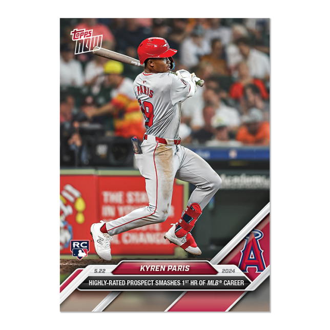 2024 Topps Now #223 Kyren Paris