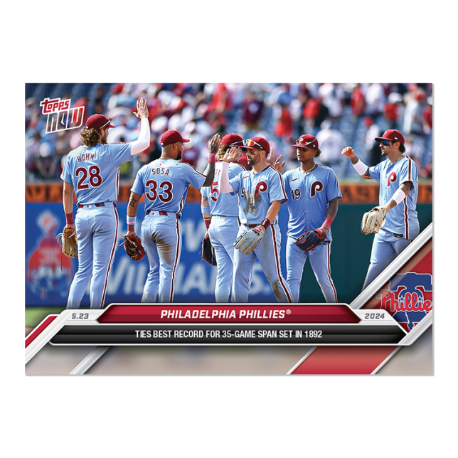 2024 Topps Now #226 Philadelphia Phillies