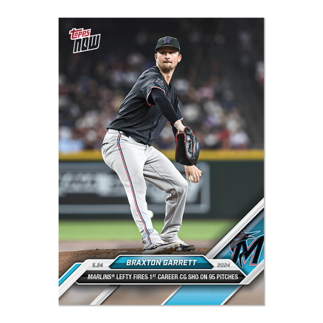 2024 Topps Now #227 Braxton Garrett