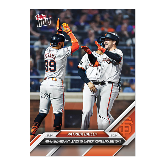 2024 Topps Now #229 Patrick Bailey