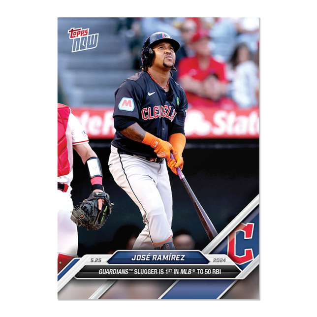 2024 Topps Now #235 José Ramírez