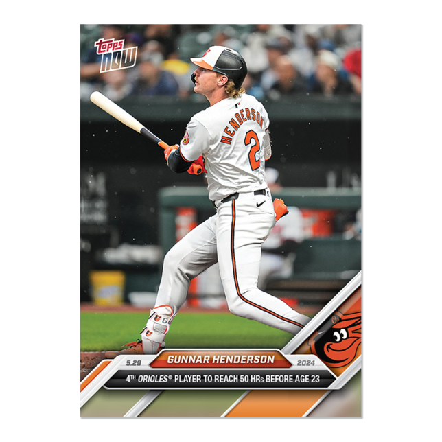 2024 Topps Now #243 Gunnar Henderson