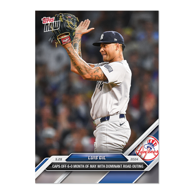 2024 Topps Now #244 Luis Gil